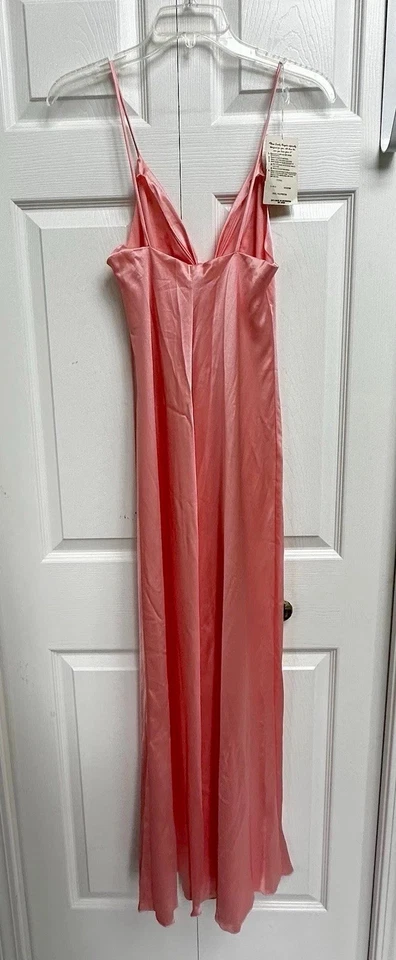 NUEVO CON ETIQUETAS DE COLECCIÓN Vestido sin Mangas Coral Claire Sandra Lucie Ann Beverly Hills Talla M Camisón Foto 3 de 4