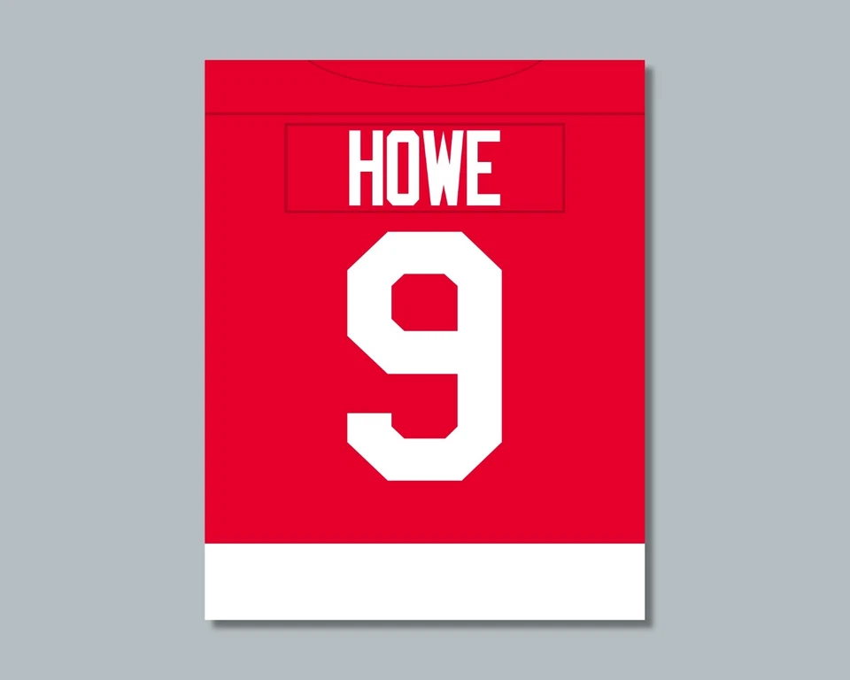 GORDIE HOWE Detroit Red Wings comparable Photo Picture 8x10 11x14 16x20 JZ - Image 3 of 4