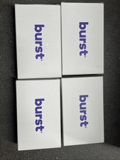 12 Pcs White Replacement Brush Heads for Burst Sonic Electric Toothbrush