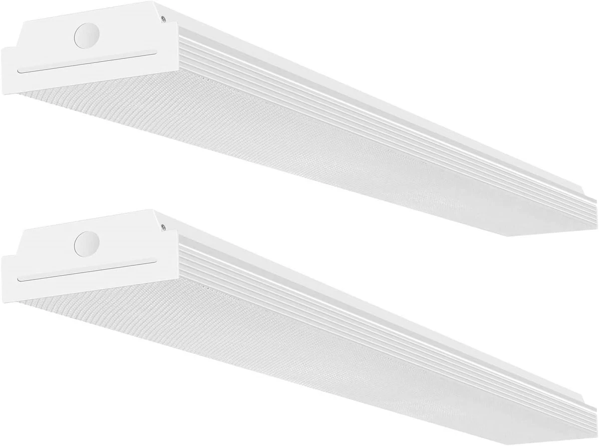 FaithSail 4FT LED Wraparound 40W 4 Foot LED Shop Lights for Garage 4400lm LED