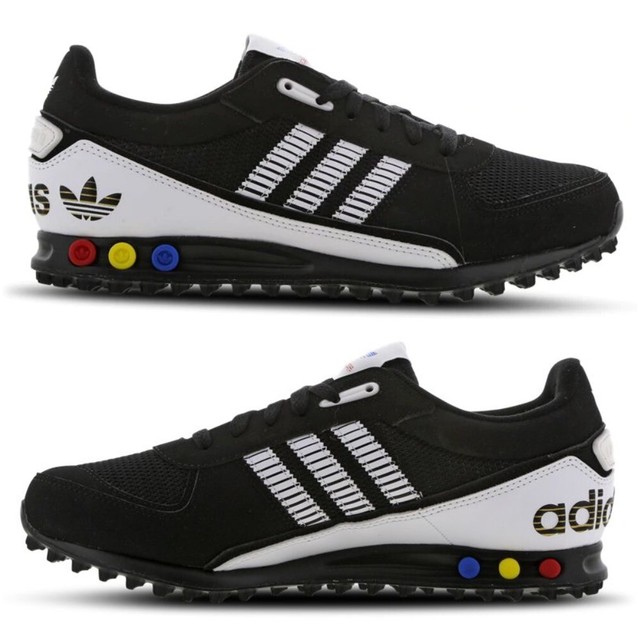 mens black la trainers