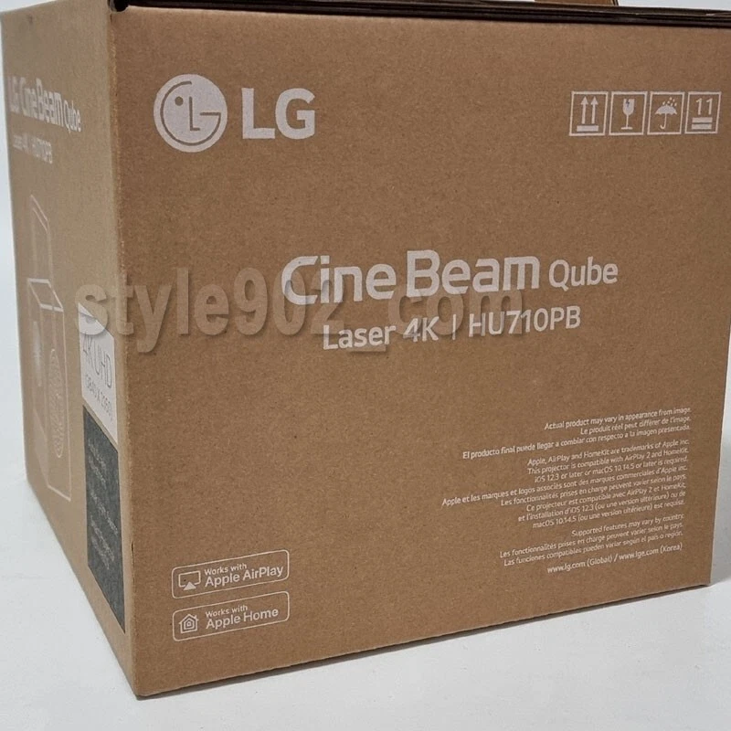 Original LG CineBeam Qube HU710PB 4K UHD Smart Portable Laser Projector - FedEX - Image 3 of 4