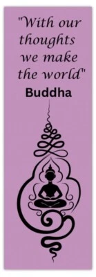 Buddha: With our thoughts ... BOOKMARK*Ideal gift*Book Mark*Manifestation