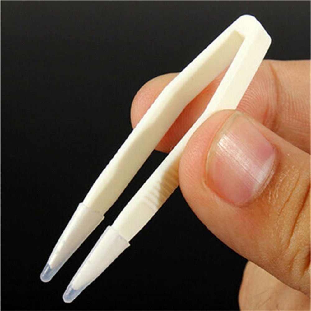 Contact Lenses Applicator Remover Set Soft Tip Tweezers Hygienic Lense White eBay