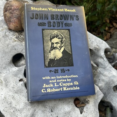 John Brown's Body, Stephen Vincent Benet 1968 HC With Dust Jacket
