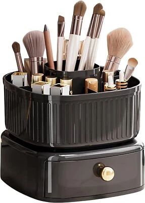 Make-up Organizer Kosmetik 360° Schreibtisch Aufbewahrung drehbar Make Up Organizer Ständer UK