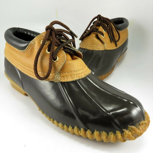Duck Boots Womens Size 9M Brown Leather 