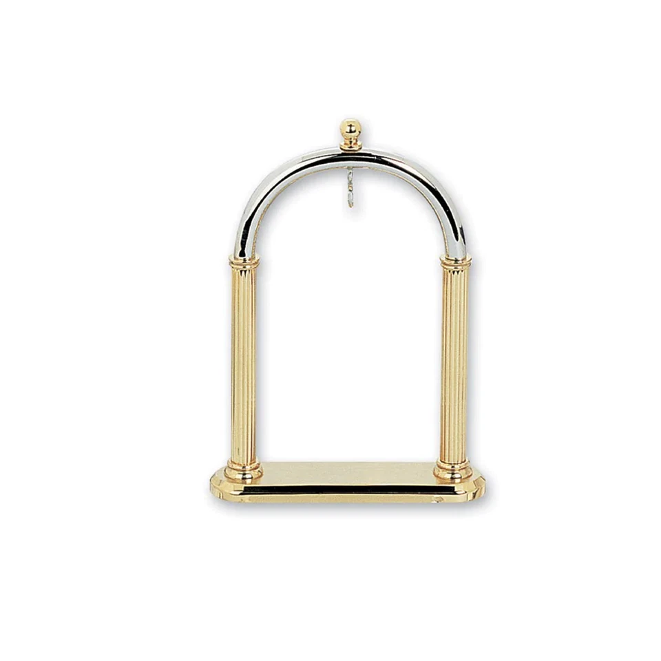 Soporte Reloj Bolsillo Charles Hubert Chapado en Oro 14k Foto 2 de 2