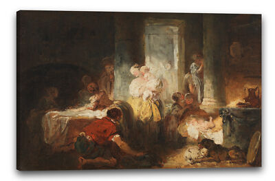 Kunstdruck Jean Honoré Fragonard - Römischer Innenraum