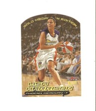 lisa harrison  2000 ultra wnba gold,tennessee,louisville ky,phoenix,mercury #23