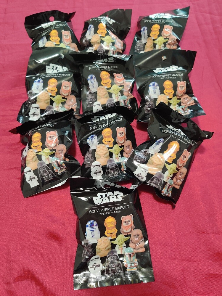 STAR WARS SOFVI PUPPET MASCOT 2 ソフビマスコット Star Wars