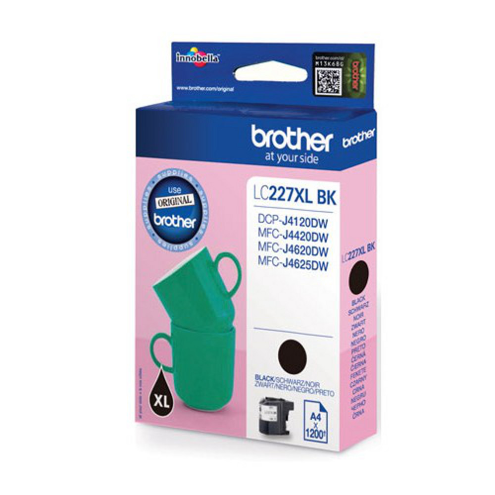 Encre Brother LC227XL BK noir pour imprimante LC227 LC223 LC225 jet d'encre