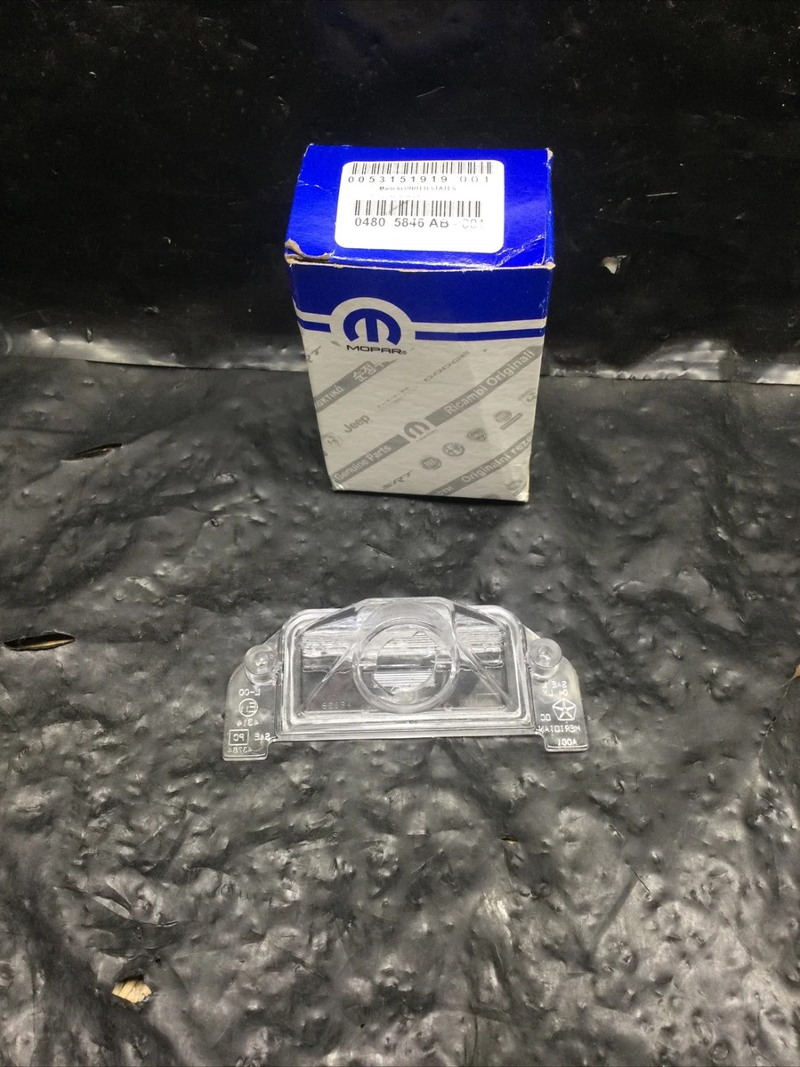 License Plate Light Mopar 04805846AB | eBay