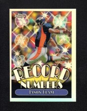 Jason Elam #RN10 Broncos 1999 Topps Chrome Record Numbers Refractor NR-MT