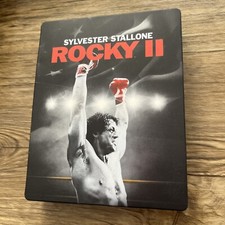 Rocky II Steelbook Blu-ray ONLY DAMAGED CASE