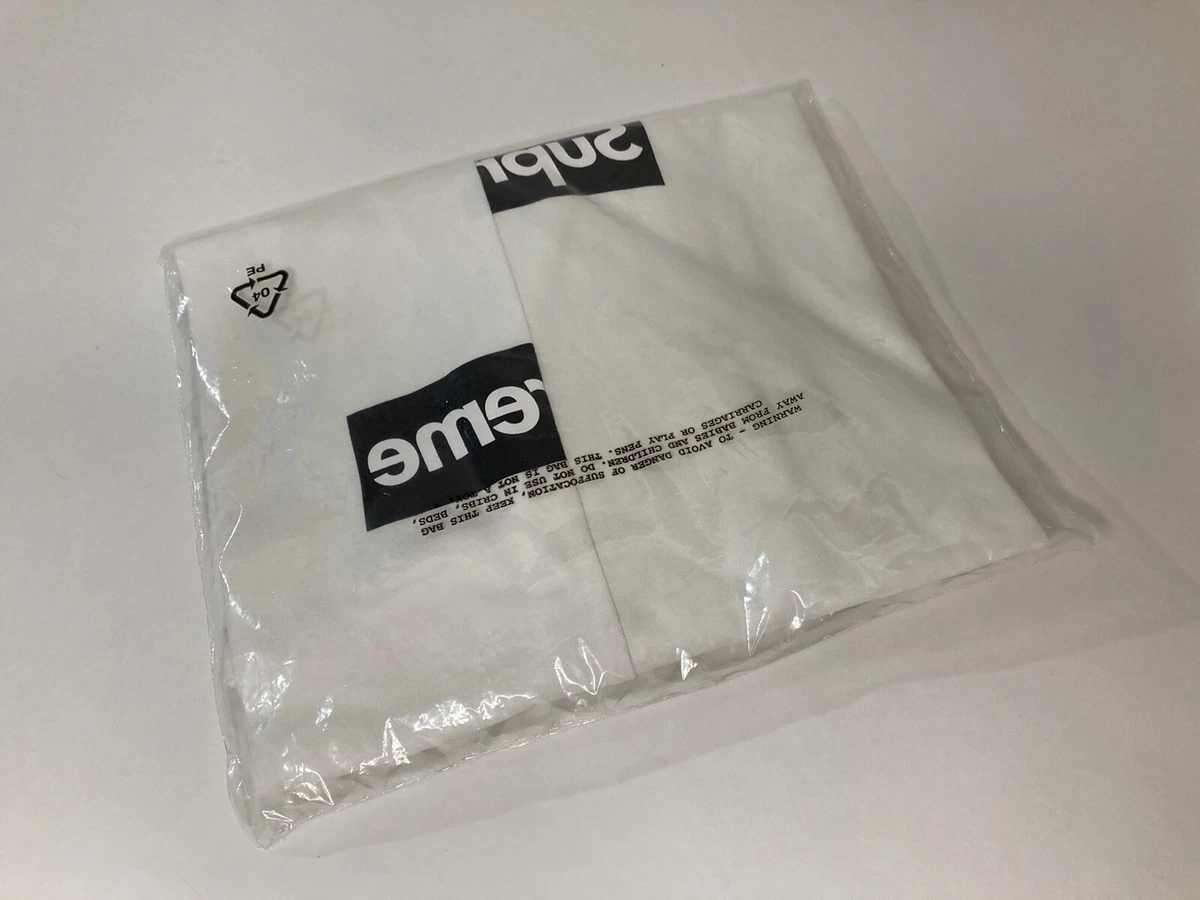 Supreme / Comme des Garcons CDG Split Tee White Box Logo Size L