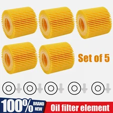 5PACK Oil Filter For Toyota Corolla Prius Prius V C-HR Scion xD 1.8L 04152-YZZA6