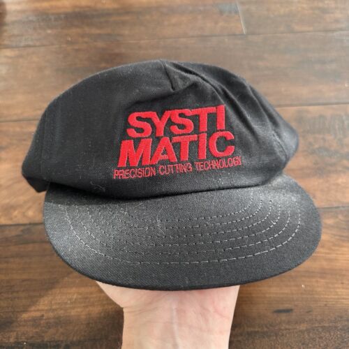 Vintage Systematic Precision Hat Patch Snapback Trucker Summer Gym Vibe Cool 90s - 第 1/7 張圖片