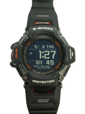 CASIO Men's Watch Solar G-SHOCK Digital Rubber Black GBD CASIO Men's Watch Solar G-SHOCK Digital Rubber Black GBD