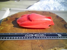 Vintage 1950s Space Rocket Aerocar Flying Jet Hard Plastic Toy Plas-tex PT560