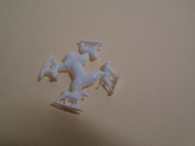 Matchbox Lesney Replacement Set of 4 Show Dogs for# 50-C Ford Kennel Truck.  