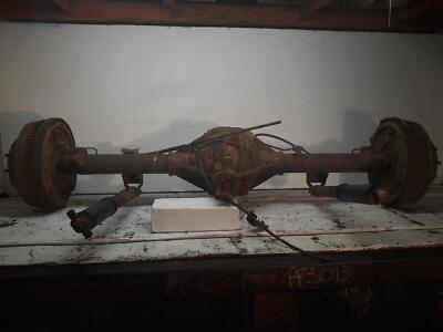 Used Rear Axle Assembly Rear fits: 2002 Chevrolet Express 2500 van semi-floating