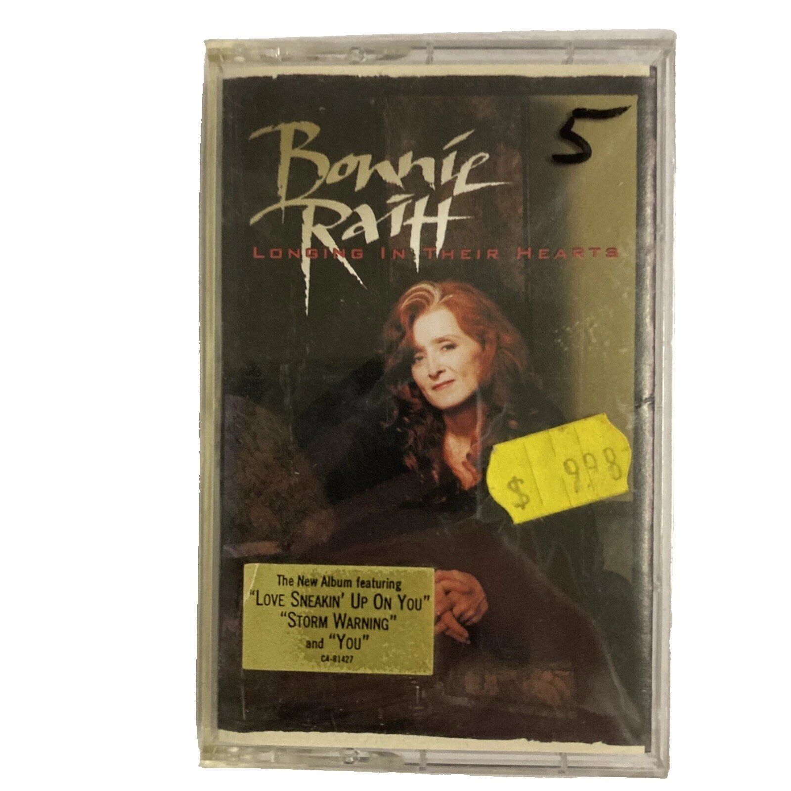 Bonnie Raitt Pop Music Cassettes