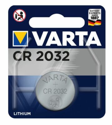 VARTA Lithium Knopfzelle CR2032 (3V, 230mAh) für Cateye & Sigma Computer
