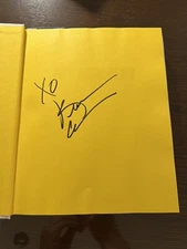 Signed autograph by Kristen Chenoweth - My Moment: 106 Women on Fighting