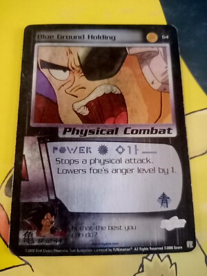 2000 Score Dragon Ball Z DBZ CCG Saiyan Saga Blue Ground Holding #64 Raditz