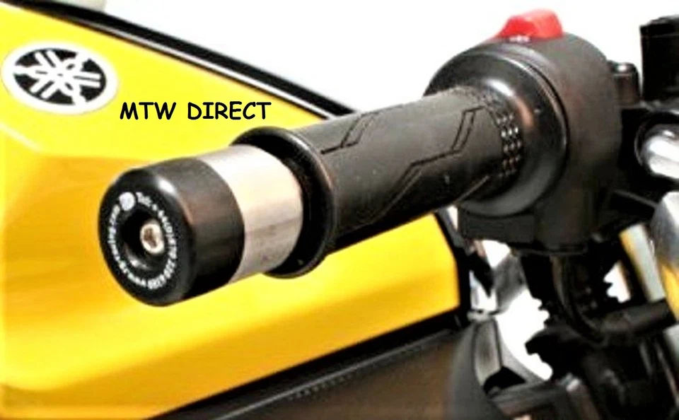 PAR de extremos de barra de carreras R&G pesos deslizadores Yamaha XJ6 N (2015) BE0013BK Foto 4 de 4