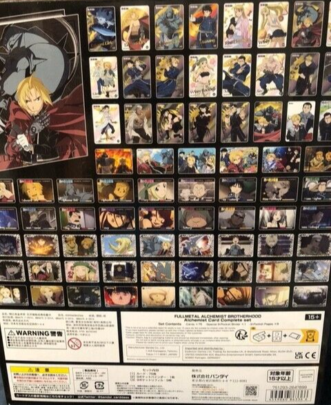 Fullmetal Alchemist - Alchemist Card Collection Complete Set 75