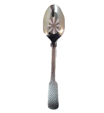 Towle Hammersmith 18/10 Stainless Steel 8 5/8" Pierced Serving Spoon