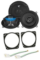 Hifonics 160Watt 2-Wege 13Cm Lautsprecher FüR Ford Fiesta 89-01 FronttüR Auto Bo