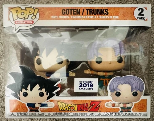 Funko Pop: Dragon Ball Z- DBZ Goten & Trunks Fusion Funimation Exclusive