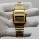 Seiko Men's Vintage Gold Tone Quartz LC Digital Watch A133-5009-G