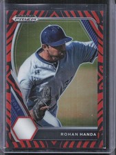 2021 Panini Prizm Draft Picks #PDP146 Rohan Handa Tiger Stripes Prizm #/99