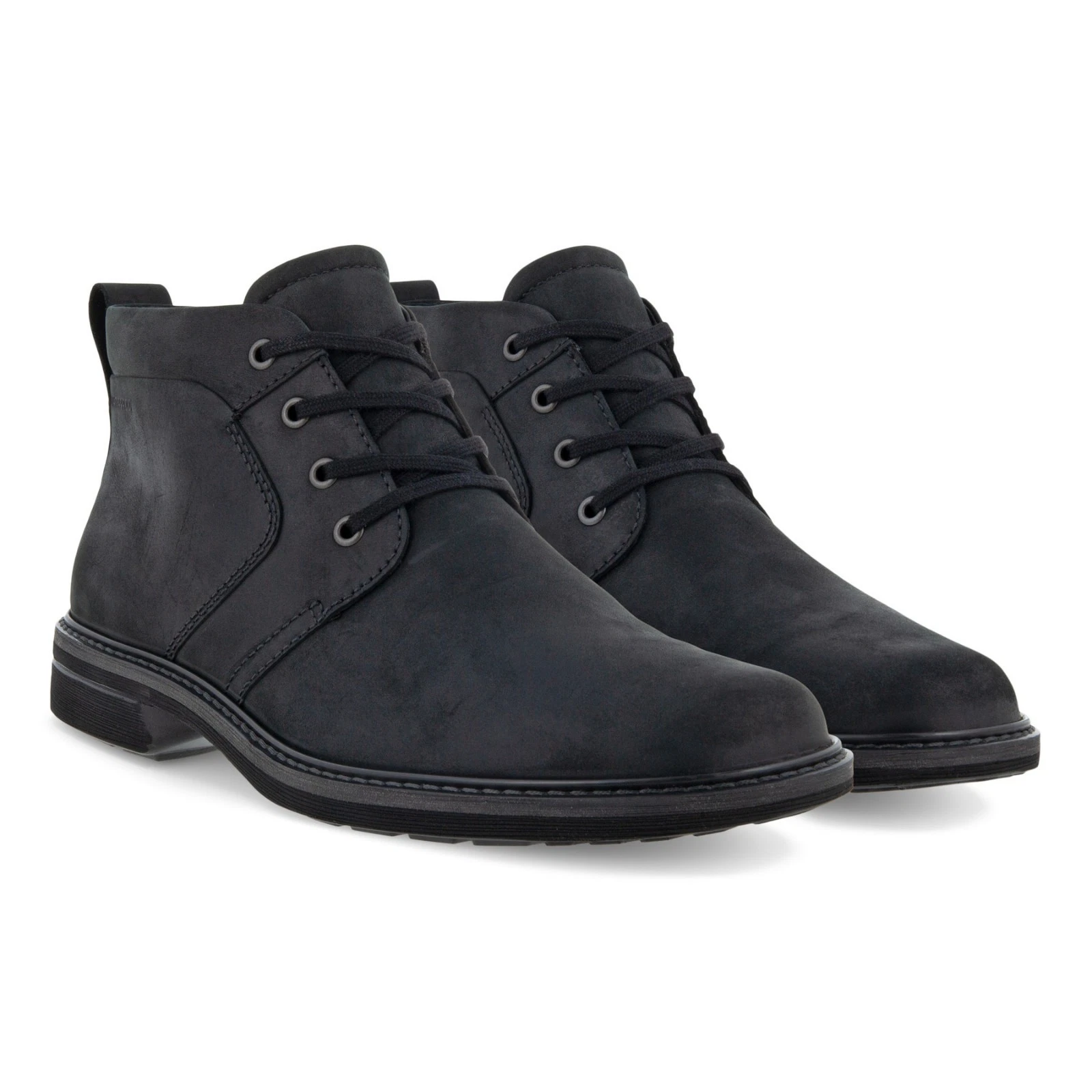 ECCO Turn II Waterproof Chukka Ankle Boots Black 503804 EU 46 Men's 12 - 12.5 US