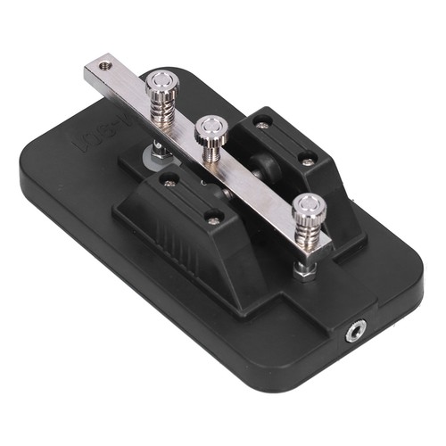 Morse Code Key Telegraph Tapper Manual CW Practice Tool Trainer z brzęczykiem - Zdjęcie 11 z 22
