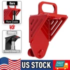 Shipping Container Jack Lug, with Handle, Red Jack Leveling Attachment 74000lbs