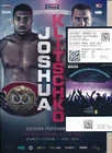 BOXING PROGRAMME Anthony Joshua v Wladimir Klitschko @ Wembley 2017 + TICKET