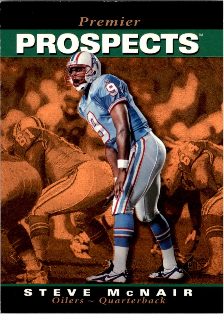 1995 SP #3 Steve McNair RC - FB
