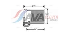 Wärmetauscher Innenraumheizung AVA Clever Choice HY6213 für HYUNDAI i30 FD GD