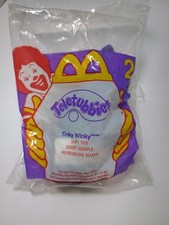 2000 McDonald's Teletubbies Happy Meal Toy Tinky Winky Purple Sealed 2