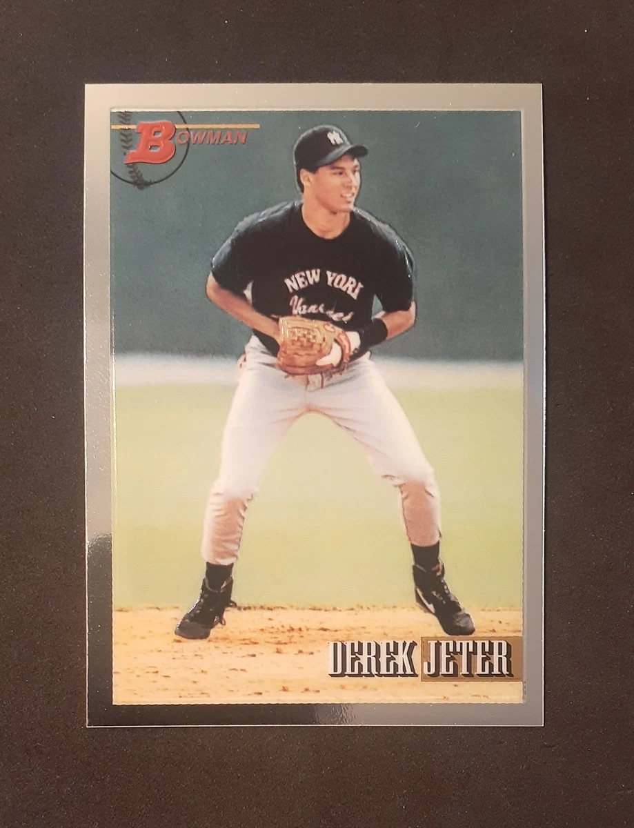 Bowman Derek Jeter ungraded Baseball Sports Trading Cards