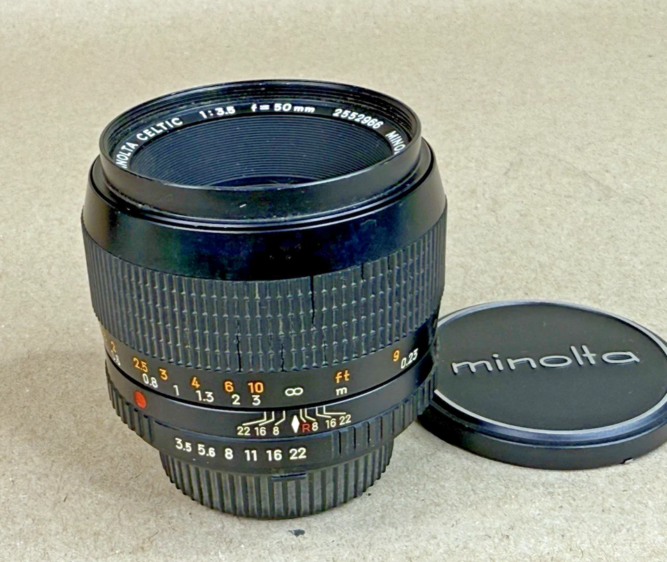 Minolta MC Macro Celtic 50mm F/3.5 MF Lens-UNTESTED - Image 2 of 4