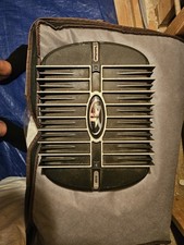 Rockford Fosgate Punch 500S 2 Channel Car Amp with end caps original oval remote