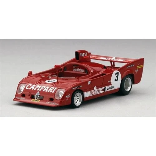 1:43 Truescale Alfa Romeo T33 Tt12 #3 Andretti 6H Watkins Glen 1975 TSM164310 Mo - Immagine 2 di 2