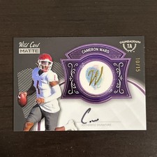 2021 Wild Card Matte Football Cards 32