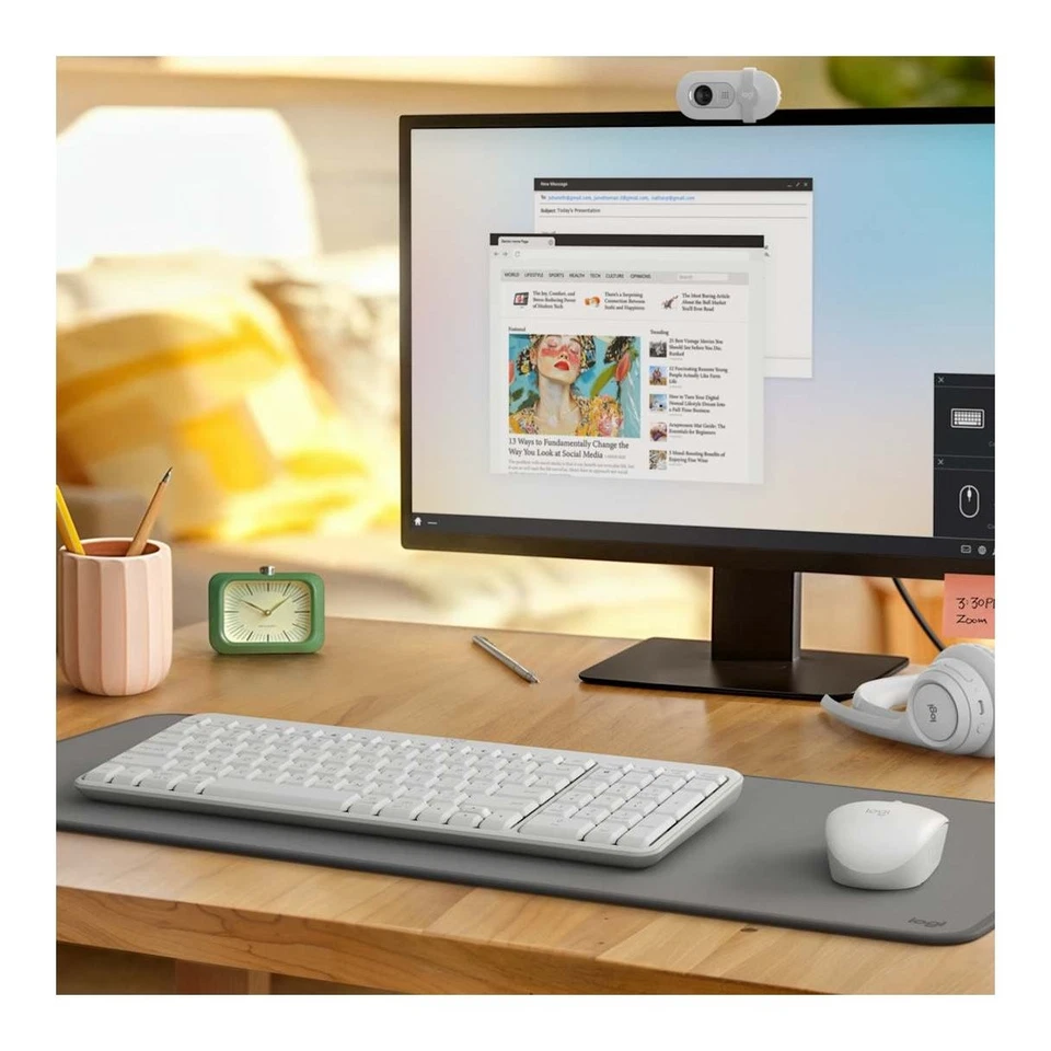 Logitech Tastiera e mouse MK SERIES MK250 Compact Bluetooth Wireless Combo Off - Immagine 4 di 4